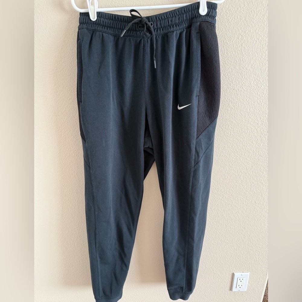 Nike Dri Fit Women’s Navy Blue Elastic Waist Jogger Pants with Pockets‎ size XL